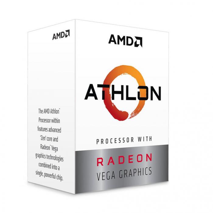 AMD Athlon 3000G 盒裝 (A520M-S2H須更新BIOS)